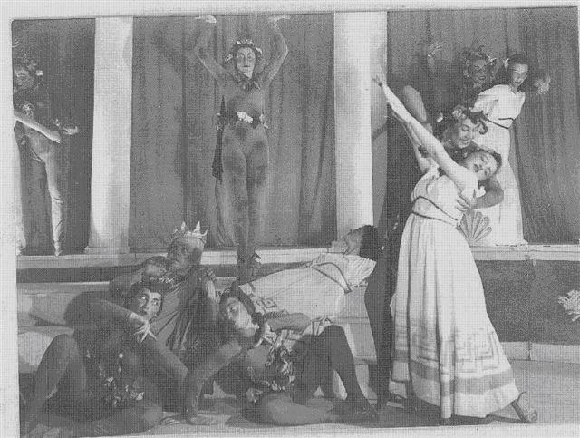 Plate 4: La Belle Hélène (1936) choreographed by Gertrud Kraus, as performed by her group at the Folk Opera.