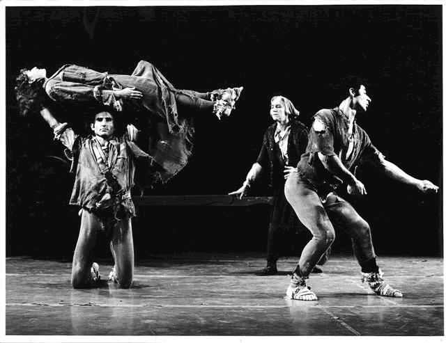 Plate 6: The Brood (Mother Courage), 1968, choreographed by Richard Kuch and performed by members of Batsheva Dance Company.